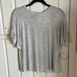 XS LuLaRoe short sleeve shirt grey